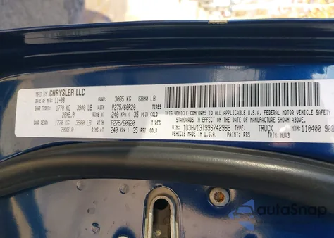 2009 Dodge Ram 1500 Slt/Sport/Trx z USA, uszkodzony, nr VIN 1D3HV13T99S742969